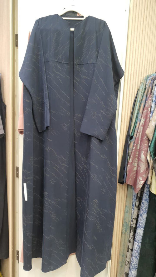 Black vein abaya